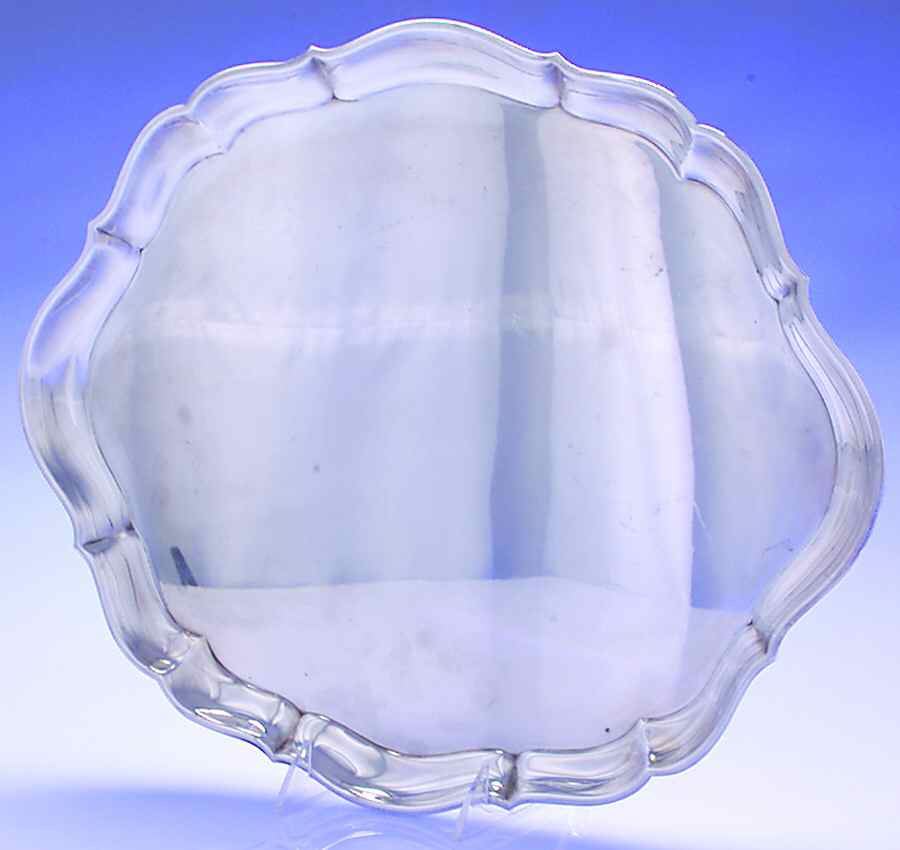 YC687 (Silverplate, Hollowware) 17" Oval Serving Platter by Gorham Silver-1