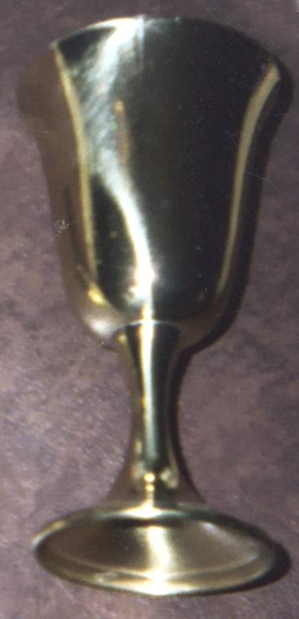 Silverplate Hollowware Water Goblet by Gotham Silver-1