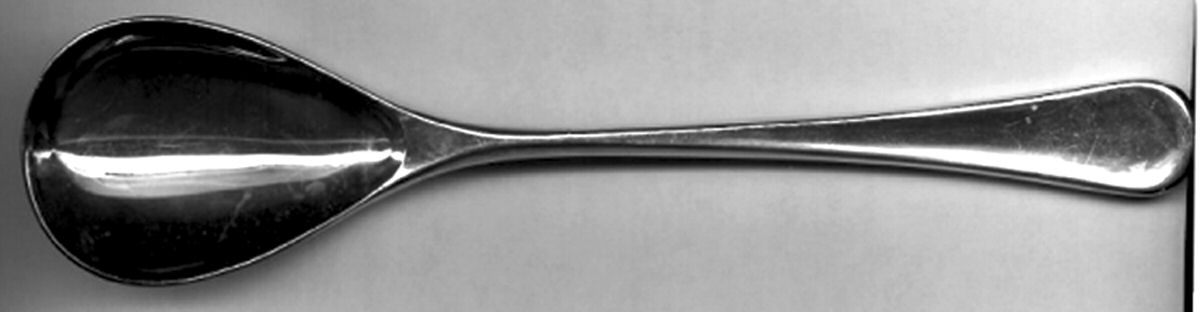 Avanti (Silverplate) Place/Oval Soup Spoon by Guy Degrenne-1