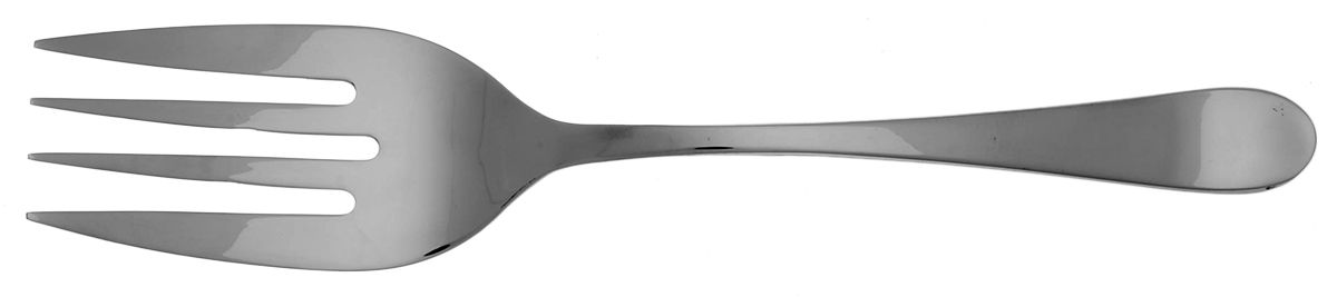 Windermere (Stainless) Solid Serving Fork by Gourmet Settings-1