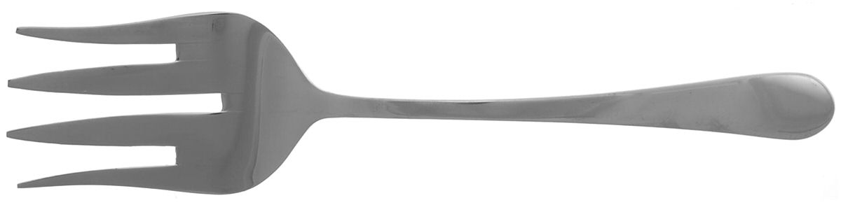 Windermere (Stainless) Solid Serving Fork by Gourmet Settings-1