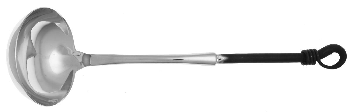 Twist N Shout (Stainless) Soup Ladle with Stainless Bowl HC by Gourmet Settings-1
