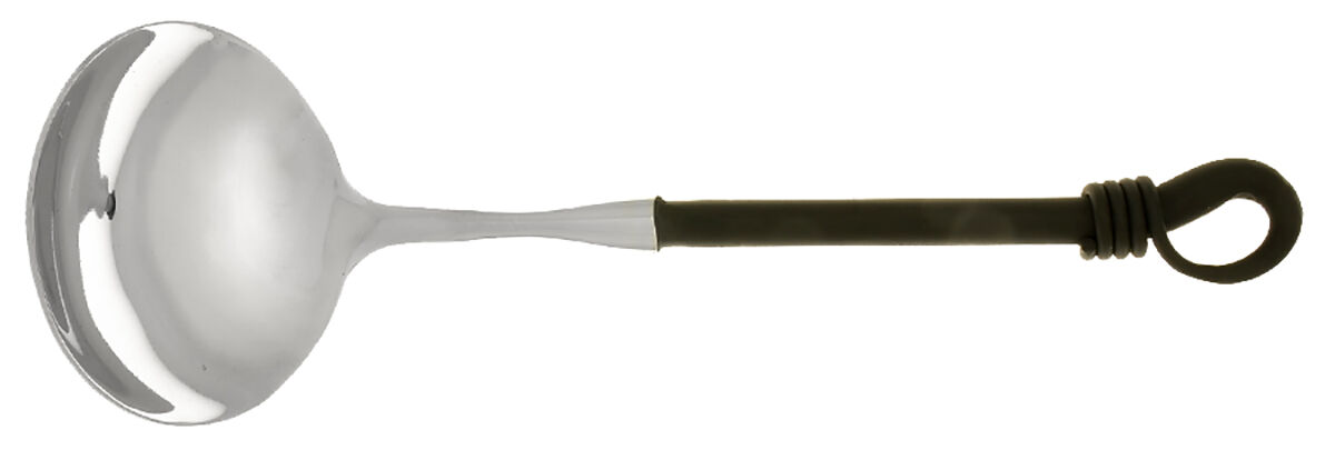 Twist N Shout (Stainless) Gravy Ladle with No Spout Stainless Bowl HC by Gourmet Settings-1