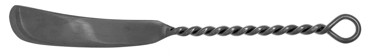 Silver Braid (Stainless) Flat Handle Butter Spreader by Gourmet Settings-1