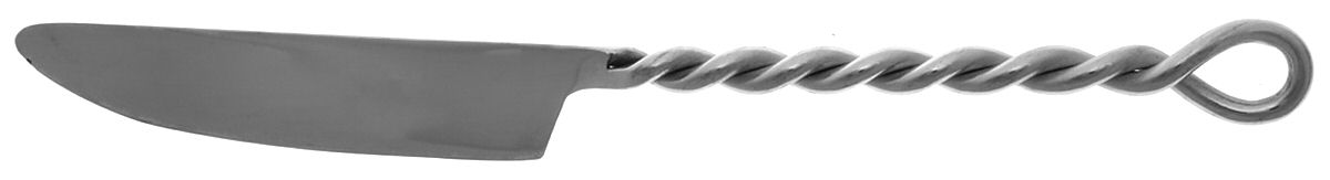 Silver Braid (Stainless) New French Solid Knife by Gourmet Settings-1