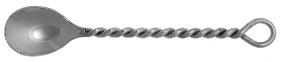 Silver Braid (Stainless) Demitasse Spoon by Gourmet Settings-1