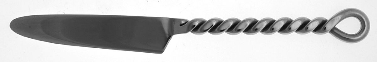 Silver Braid (Stainless) New French Solid Knife by Gourmet Settings-1