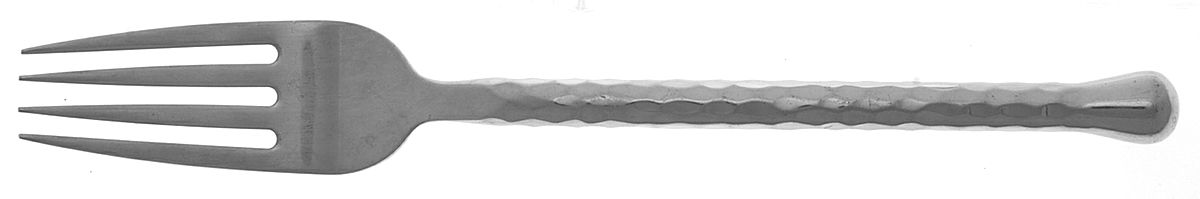 Silver Hearts (Stainless) Fork by Gourmet Settings-1
