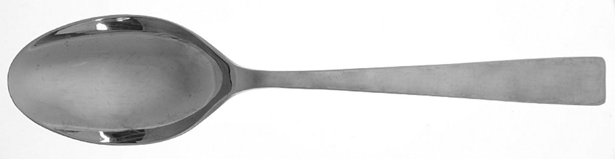 Strand (Stainless) Solid Serving Spoon by Gourmet Settings-1