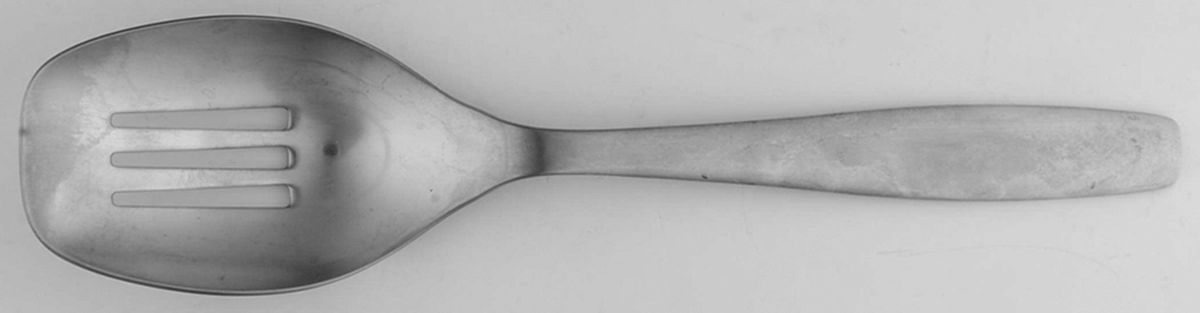 Non-Stop (Stainless) Pierced Solid Serving Spoon by Gourmet Settings-1