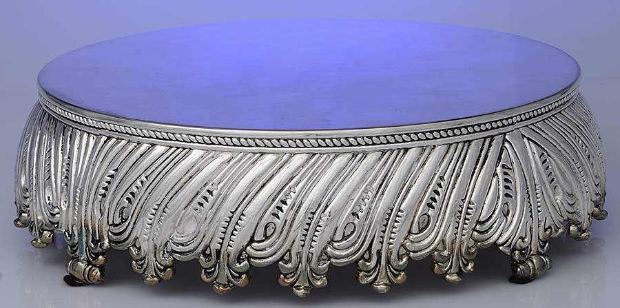 Silverplate Hollowware Plateau by Godinger-1