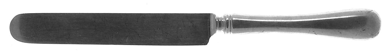 H213 (Sterling) Blunt Hollow Knife with Bolster by Gorham Silver-1