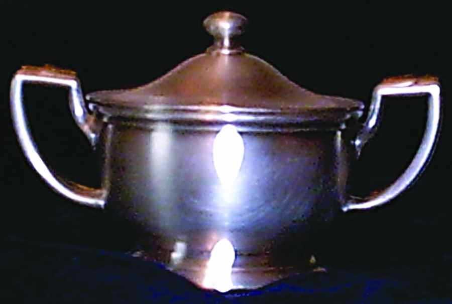 1927 (Silverplate, Hollowware) Sugar Bowl & Lid by Gorham Silver-1