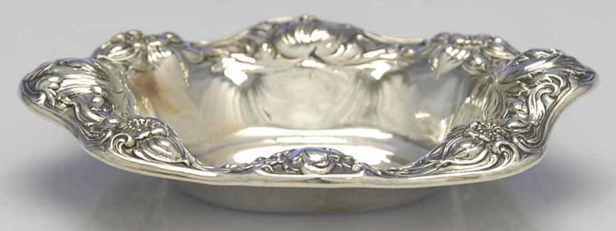 A3964 (Sterling, Hollowware) Nut Dish by Gorham Silver-1