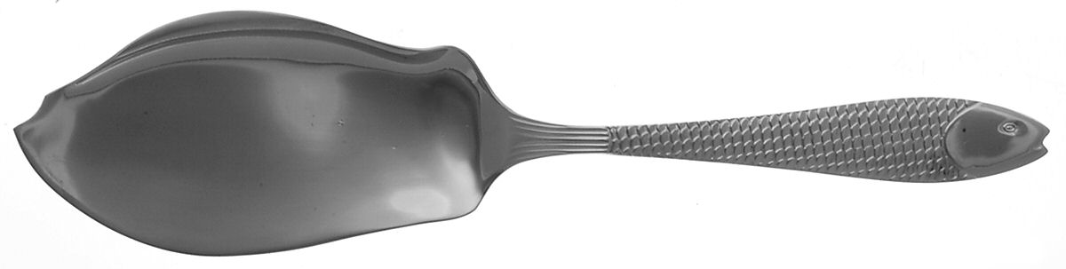 Fish Out of Water (Stainless) Large Solid Fish Serving Knife by Gorham Silver-1