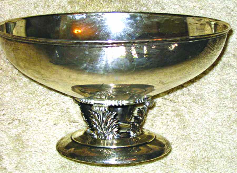 850 (Sterling, Hollowware) Round Sterling Footed Centerpiece by Gorham Silver-1
