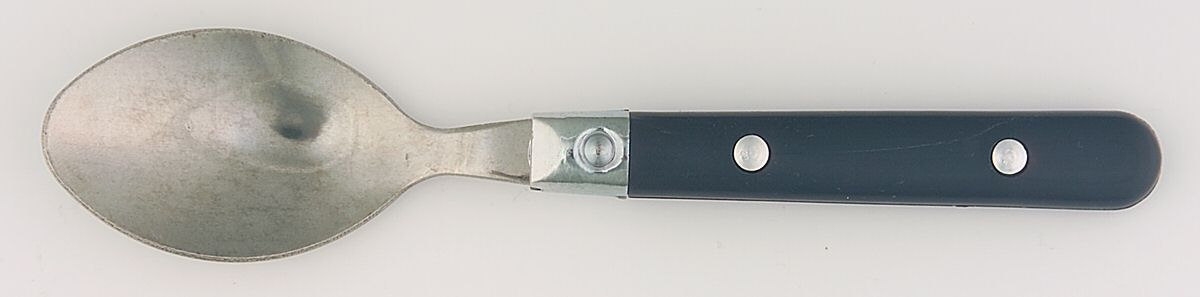 Casual Living-Cobalt (Stainless, Plastic) Teaspoon by Gibson-1