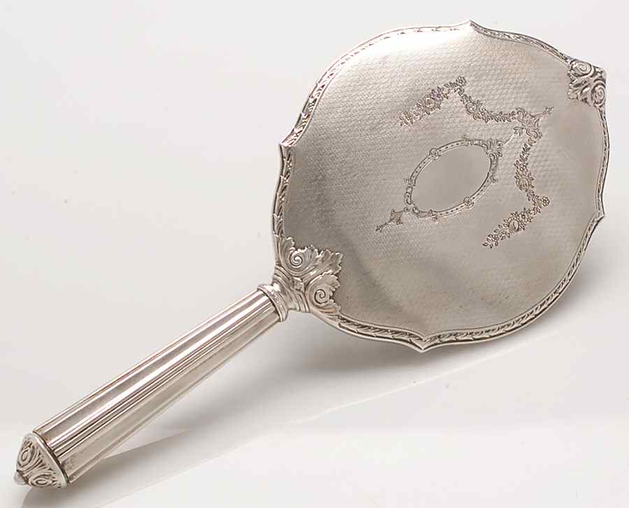5600 (Sterling, Hollowware) Mirror with Handle by Gorham Silver-1