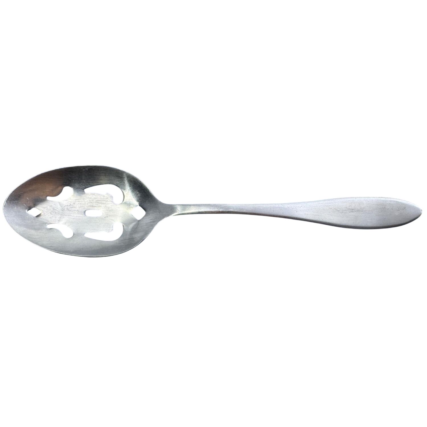 Cortez (Stainless) Pierced Tablespoon (Serving Spoon) by Gibson-1