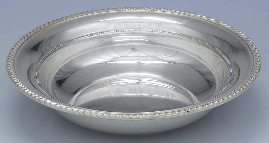 344 (Sterling, Hollowware) 9" Round Vegetable Bowl by Gorham Silver-1