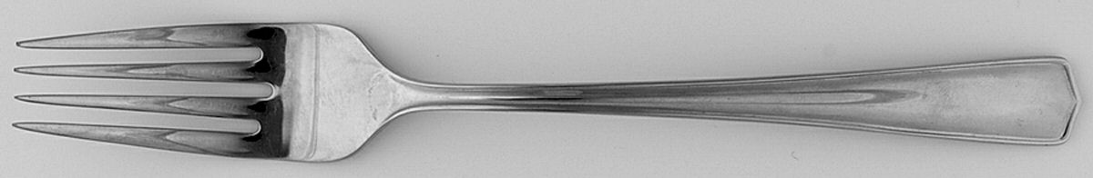 Crest (Stainless) Fork by Gorham Silver-1