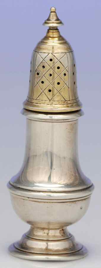 285 (Sterling, Hollowware) Salt Shaker by Gorham Silver-1