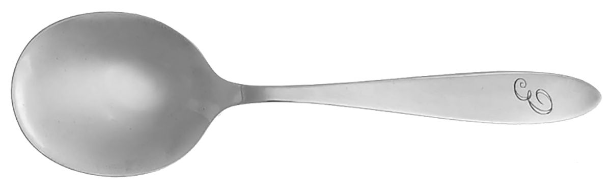 GS79 (Sterling) Spoon-Baby/Straight Handle by Gorham Silver-1