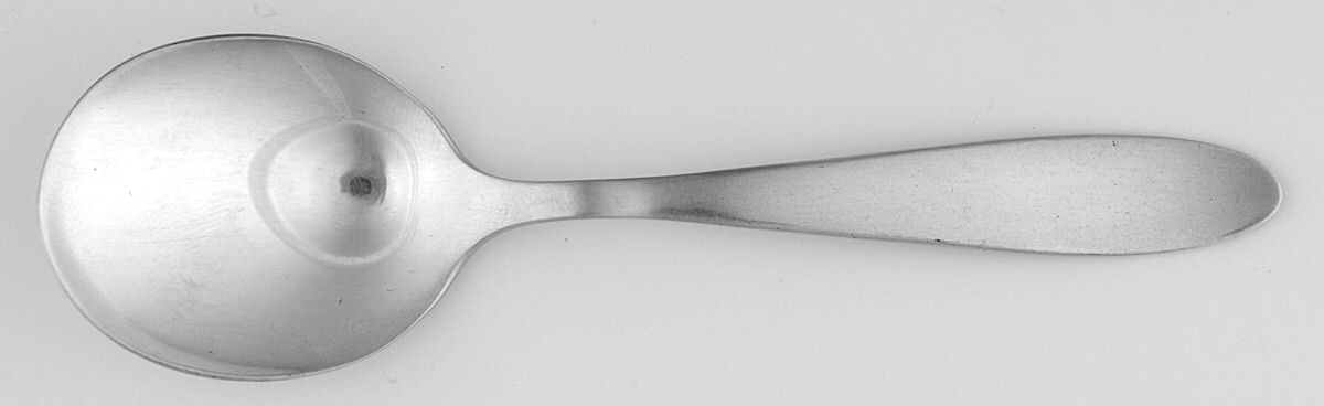 GS79 (Sterling) Straight Handle Baby Spoon by Gorham Silver-1