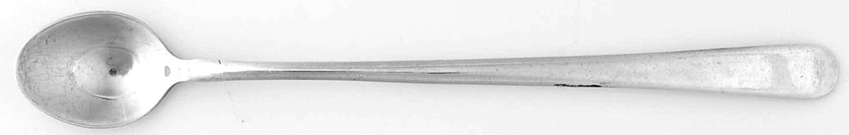 GEY4 (Silverplate) Iced Tea Spoon by Gentry Silver-1