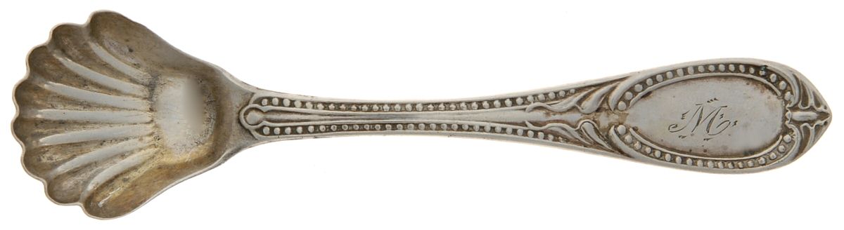 GGY1 (Coin) Master Salt Spoon by George Doty-1
