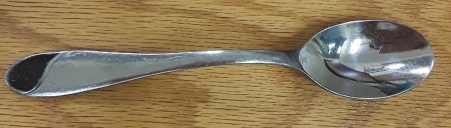 Moderne Black (Stainless) Teaspoon by Godinger-1