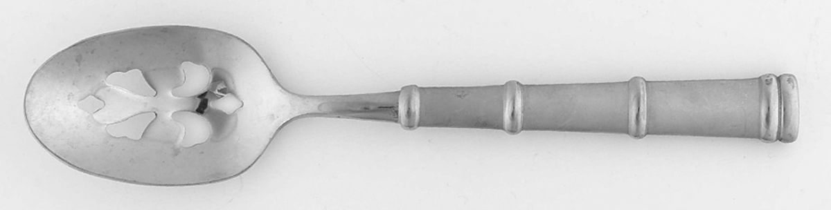 Lauren (Stainless) Pierced Tablespoon (Serving Spoon) by Godinger-1