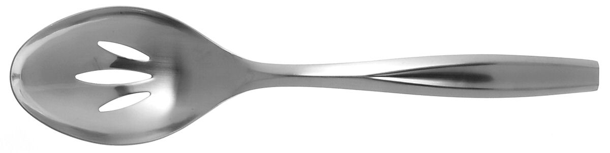 Beam (Stainless) Pierced Solid Serving Spoon by Gourmet Settings-1