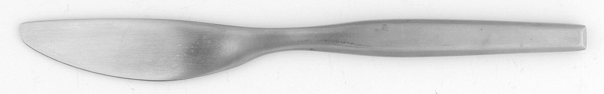 Lounge (Stainless) Flat Handle Butter Spreader by Gourmet Settings-1