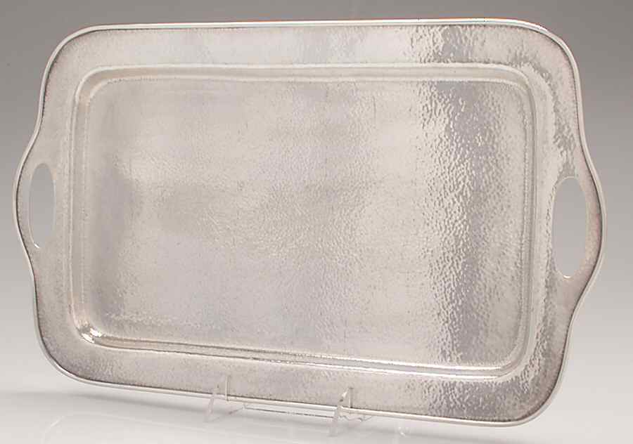 7347 (Sterling, Hollowware) Handled Rectangular Tray by Graff Washbourn & Dunn-1