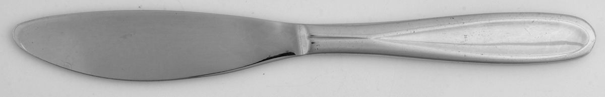 GON7 (Stainless) Flat Handle Butter Spreader by Gourmet Settings-1