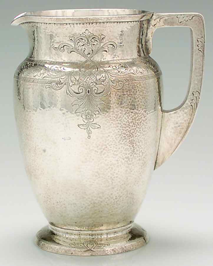 1385A (Sterling, Hollowware) 72 Oz Pitcher by Gorham Silver-1