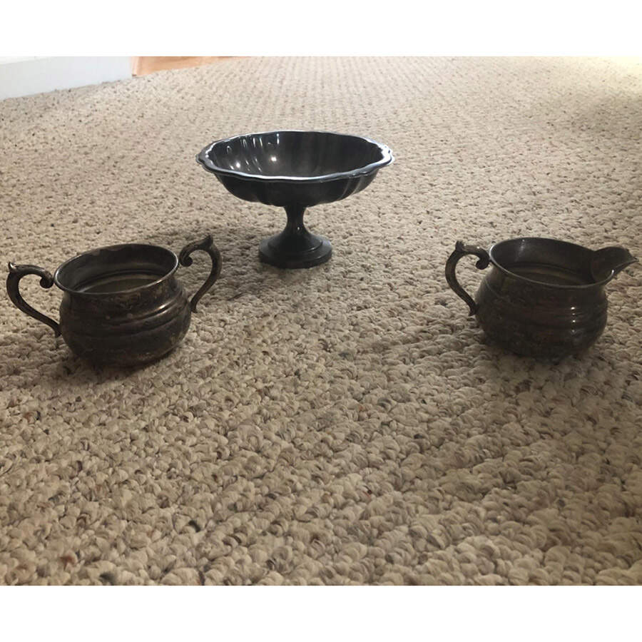 1203 (Sterling, Hollowware) Mini Open Sugar Bowl by Gorham Silver-1
