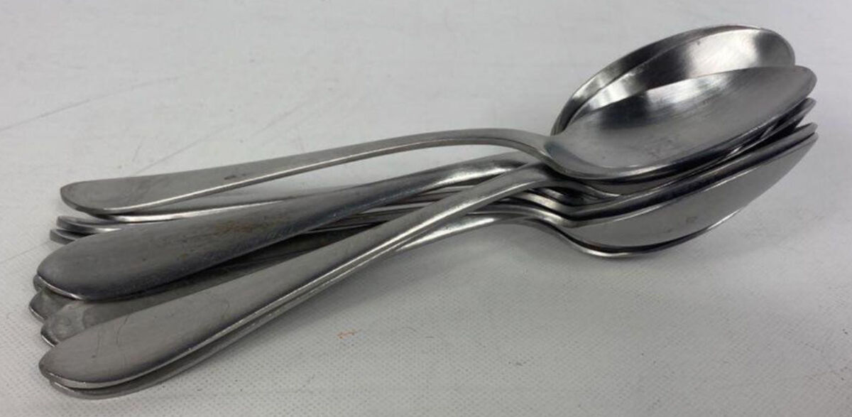 Meridian (Stainless, Frost-Glossy) Teaspoon by Ginkgo-1