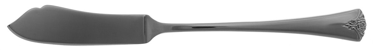Rose Serenade (Stainless) Flat Handle Master Butter Knife by Gorham Silver-1