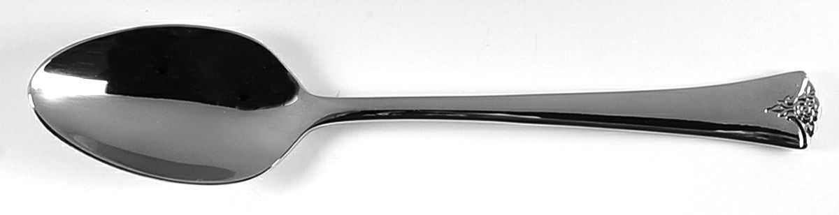 Rose Serenade (Stainless) Place/Oval Soup Spoon by Gorham Silver-1