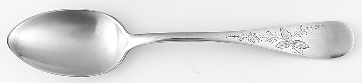 GBI1 (Silverplate) Teaspoon by G.W. Biggs & Co.-1