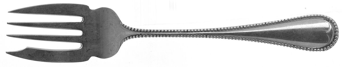 Bead (Sterling, Lion-Anchor-G) Individual Salad Fork by Gorham Silver-1
