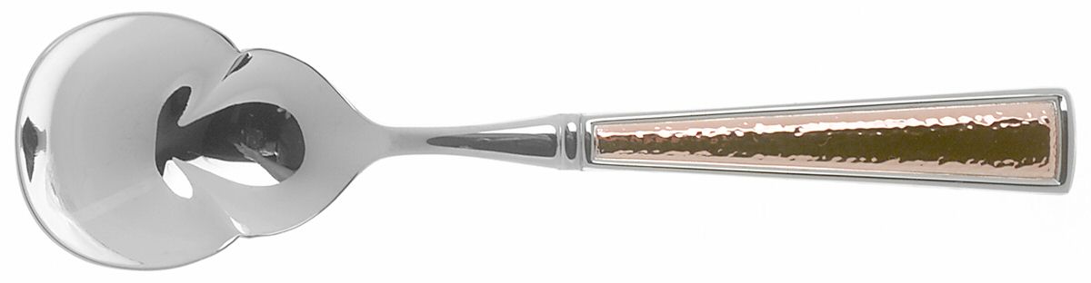 Craft Chic-Copper (Stainless) Sugar Shell Spoon by Gorham Silver-1