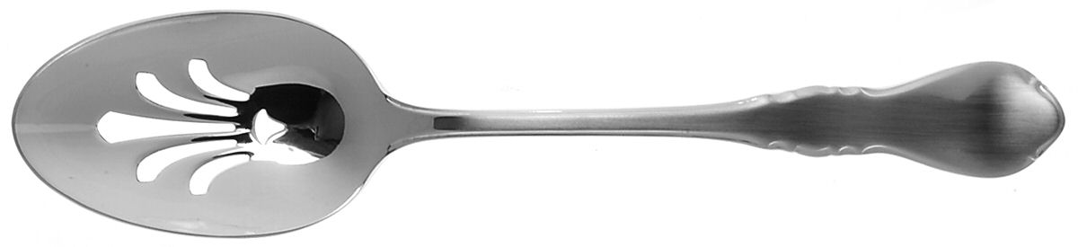 Westcott (Stainless) Pierced Tablespoon (Serving Spoon) by Gorham Silver-1