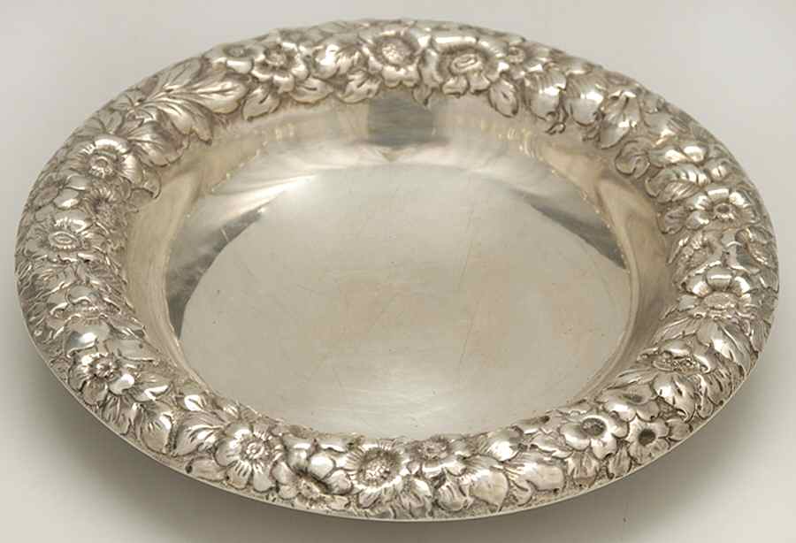 1993 (Sterling, Hollowware) 5" Bon Bon Bowl by George W Shiebler-1