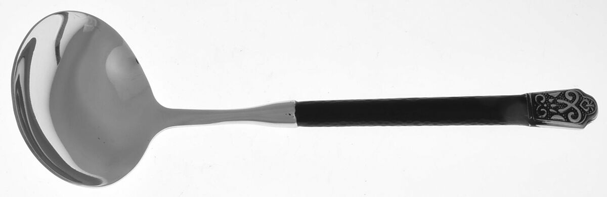 Avalon Barcelona (Stainless) Gravy Ladle with No Spout Stainless Bowl HC by Gourmet Settings-1