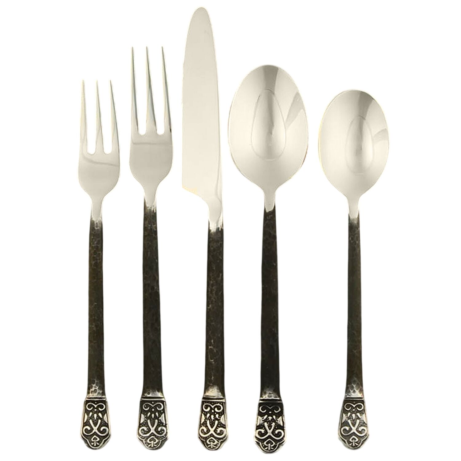 Avalon Barcelona (Stainless) 40 Piece Estate Set by Gourmet Settings-1