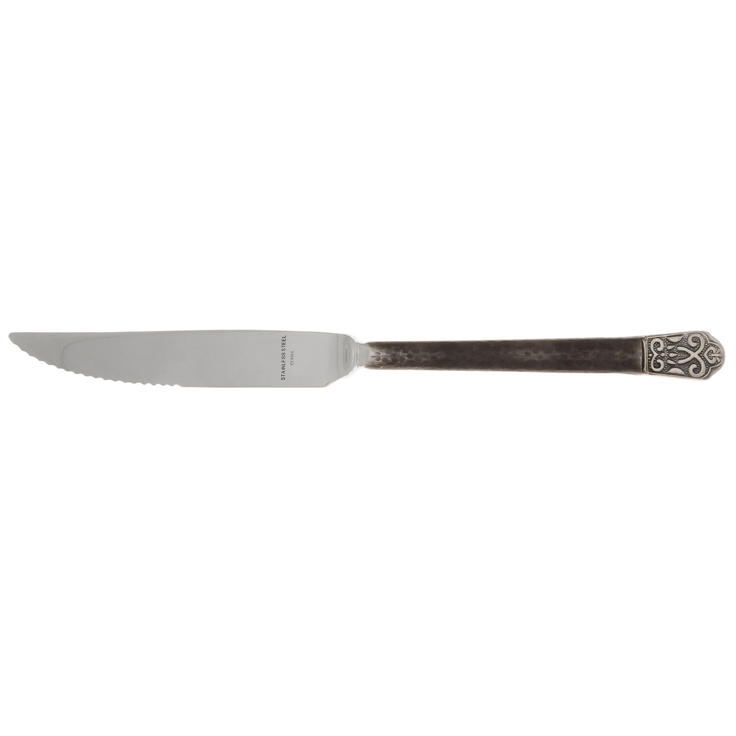 Avalon Barcelona (Stainless) Steak Knife Individual Solid No Serrate HC by Gourmet Settings-1
