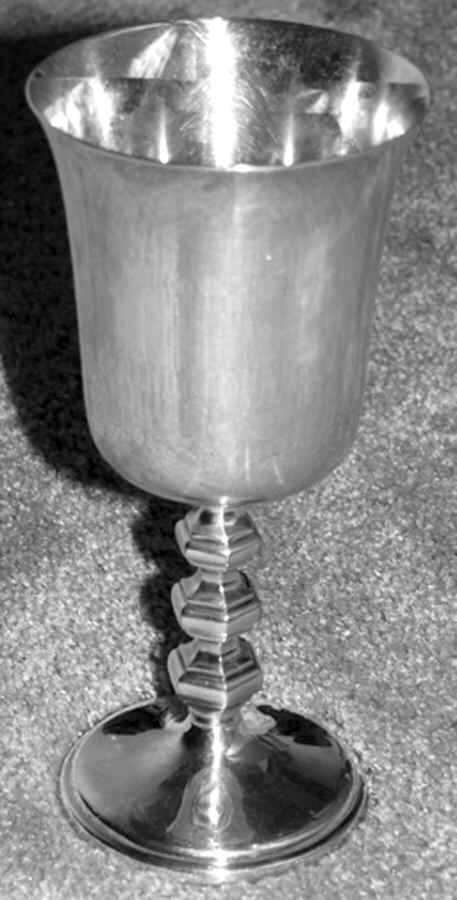 Yc1438 (Silverplate, Hollowware) Water Goblet by Gorham Silver-1
